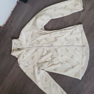 The north Face zip up jacket